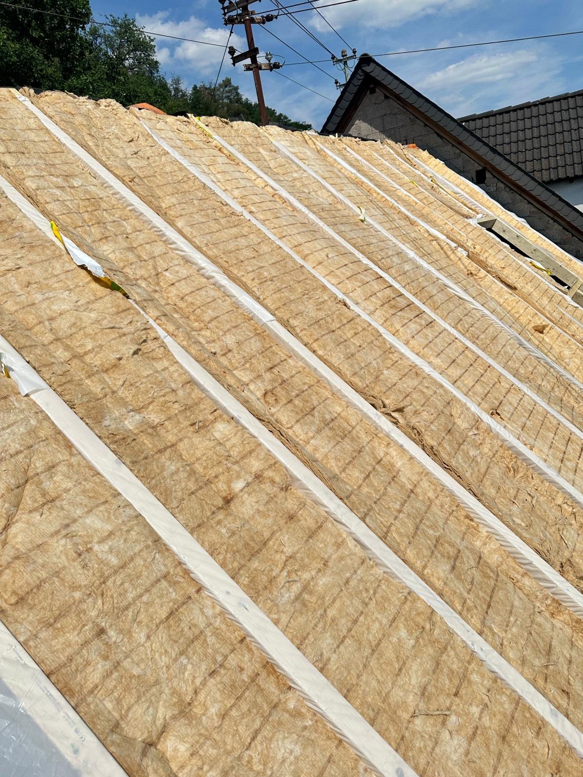 Dachdämmung und Dachaufbau